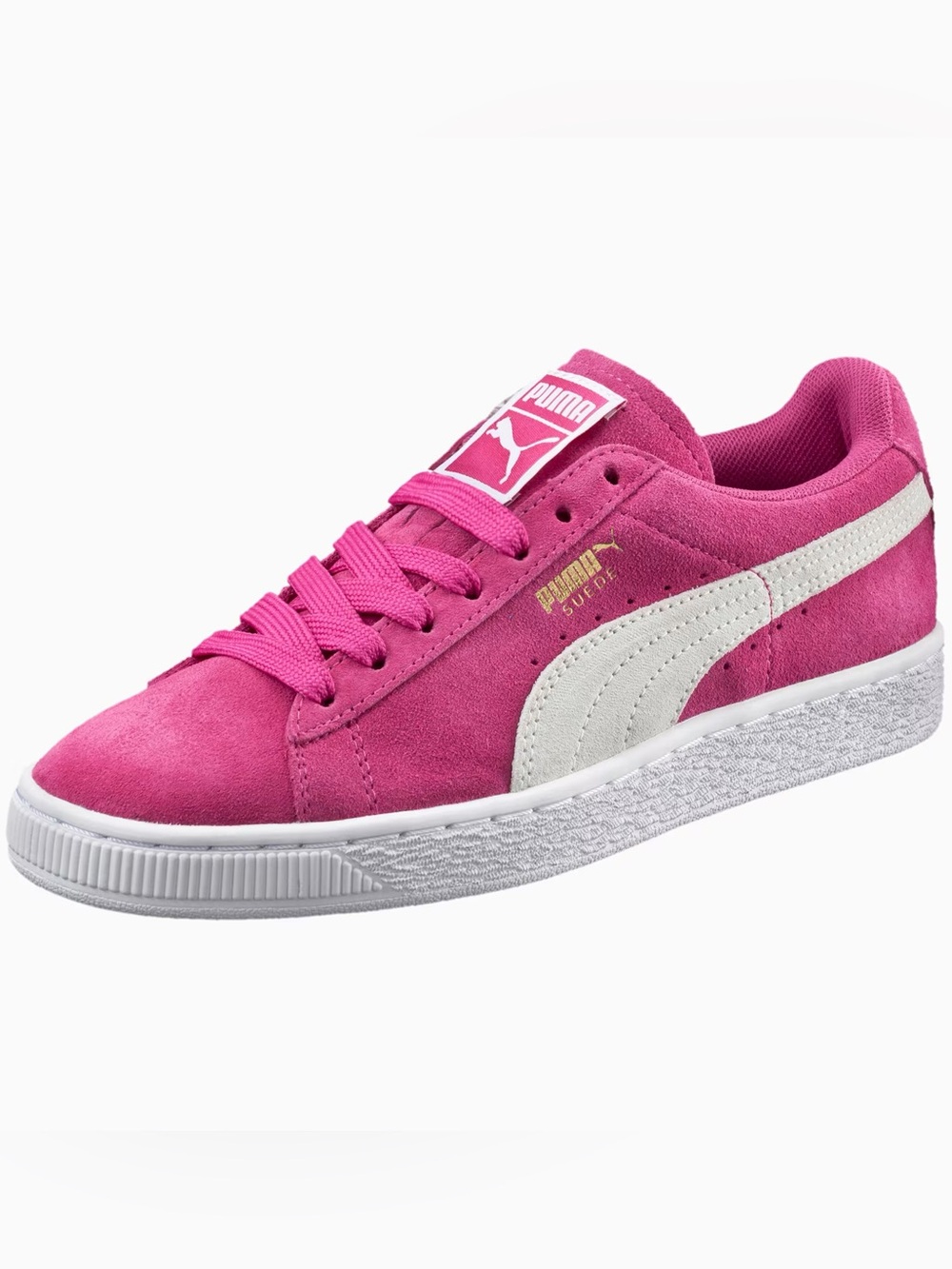Puma Suede Classic Trainers 'Pink White' Women’s Size 7 NWOB